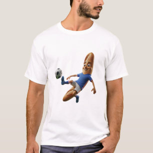 France Baguette Soccer Mascot T-Shirt - Group I