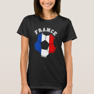 France Ball France Soccer Team French Flag French  T-Shirt