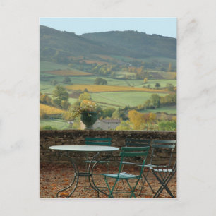 France, Burgundy, Maconnais region, Chateau de Postcard