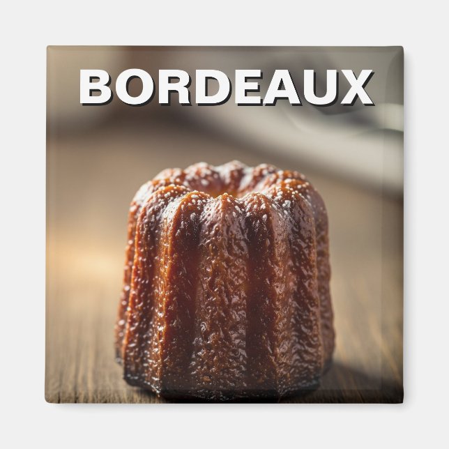 France Canele Travel Magnet (Front)