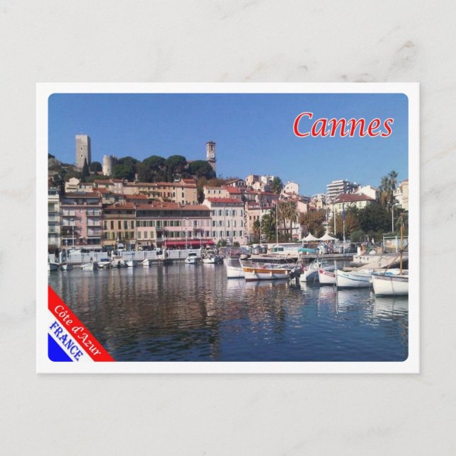 France - Cannes - Costa Azzurra - Postcard (Front)