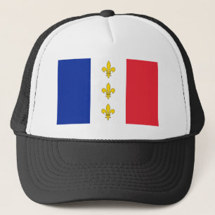France Cap - Tricolour & Fleurs-de-Lys