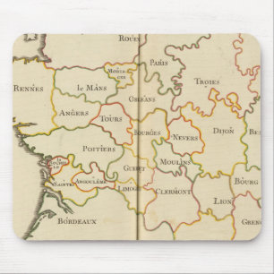 France Capitals Mouse Pad