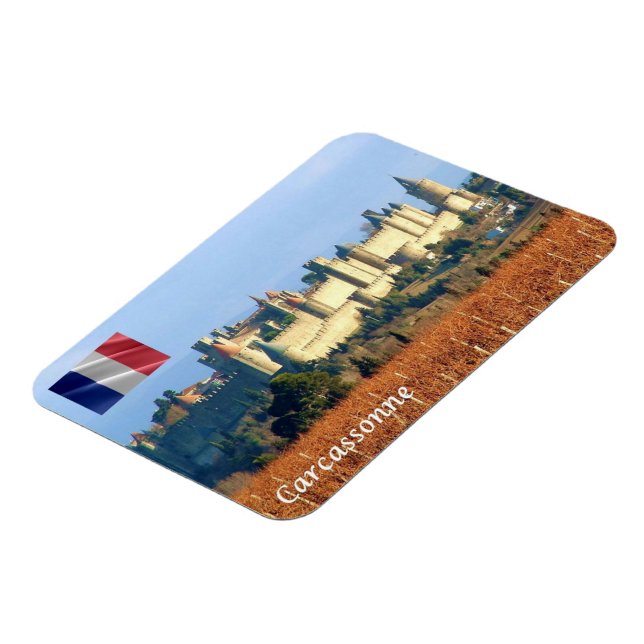 France - Carcassonne - Magnet (Left Side)