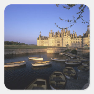 France, Centre, Loir et Cher, Chateau Chambord Square Sticker