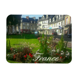 France Cityscape Street Buildings Nature Magnet