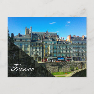 France Cityscape Street BuildingsView  Postcard
