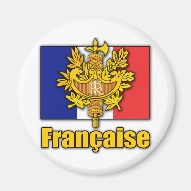 France Coat of Arms Magnet (Front)