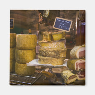 France, Corsica. Local cheeses and charcuterie Magnet