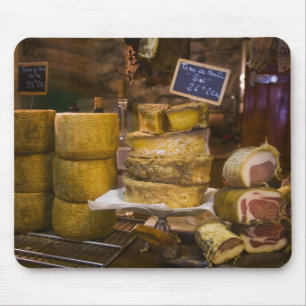 France, Corsica. Local cheeses and charcuterie Mouse Pad