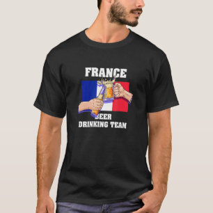 France Drinking Team Beer 4th Of July Independence T-Shirt