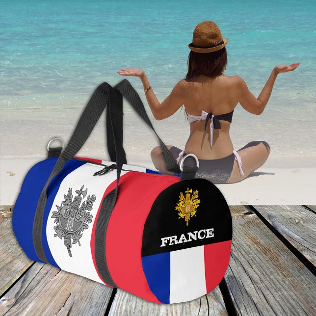 France duffle, French flag fitness /sports Duffle Bag (Creator Uploaded)