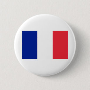 France Flag 6 Cm Round Badge