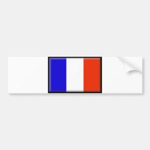 France Flag Bumper Sticker