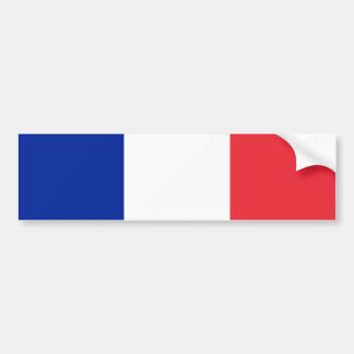 France Flag Bumper Sticker