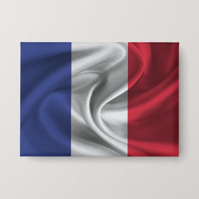 France Flag Button (Front)