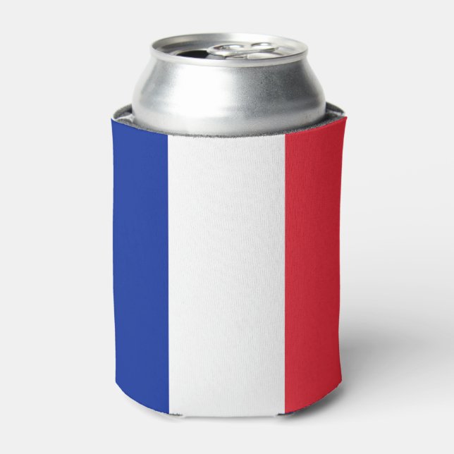 France Flag Can Cooler (Can Front)