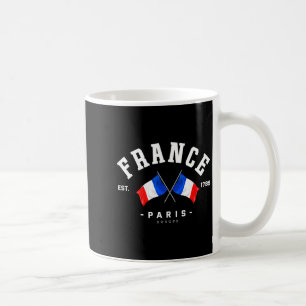 France Flag French Gift France Friend France Paris Coffee Mug