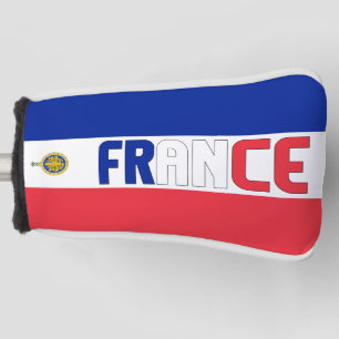France Flag Gorgeous Patriotic Golf Head Cover