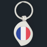 France Flag Key Ring<br><div class="desc">France Flag</div>