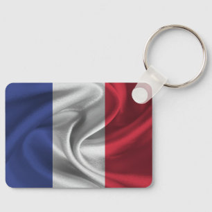 France Flag Keychain