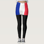 France flag leggings<br><div class="desc">Flag of France</div>