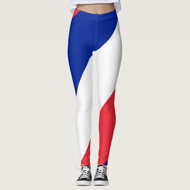 France Flag Leggings (Front)