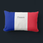 France Flag Lumbar Cushion<br><div class="desc">France Flag</div>