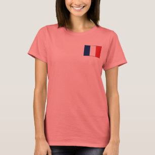 France Flag + Map T-Shirt
