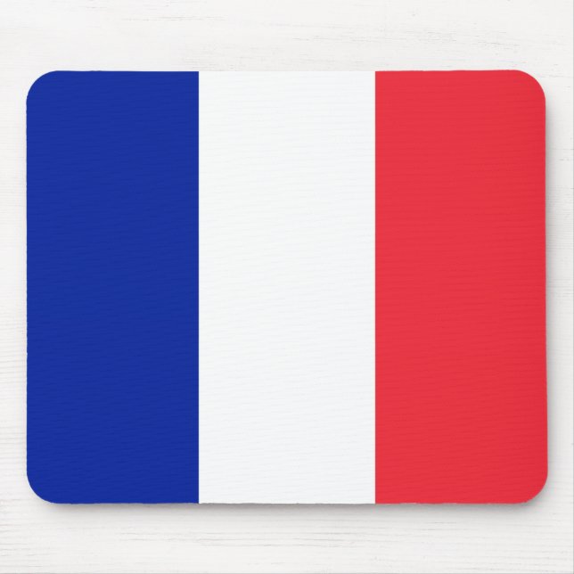 France Flag Mouse Pad (Front)