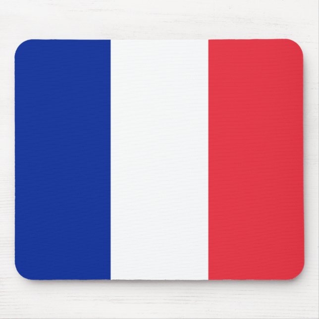 France Flag Mouse Pad (Front)