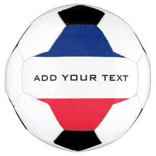 France Flag Personalised Soccer Ball