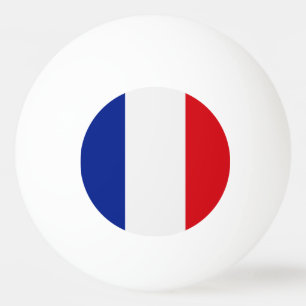 France Flag Ping Pong Ball