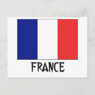 France Flag Postcard