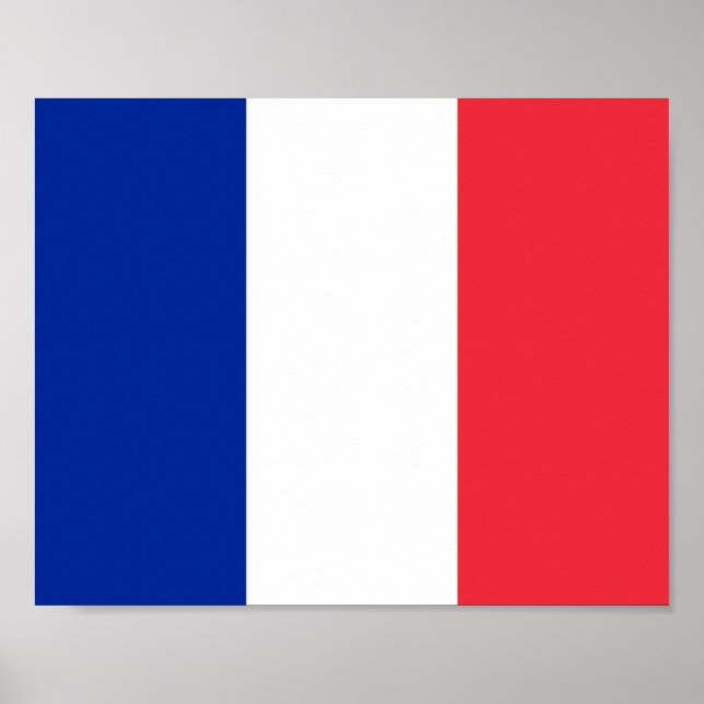 France Flag Poster (Front)