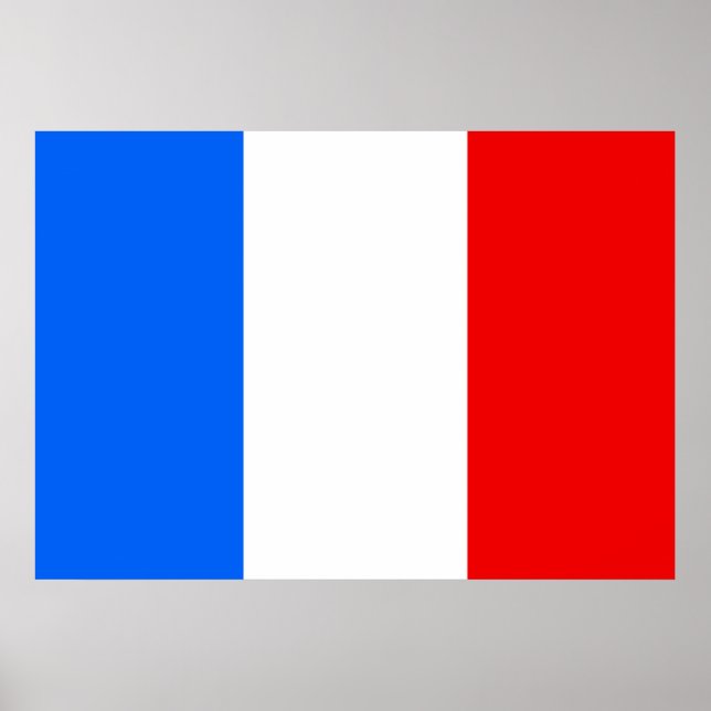 France Flag Poster (Front)
