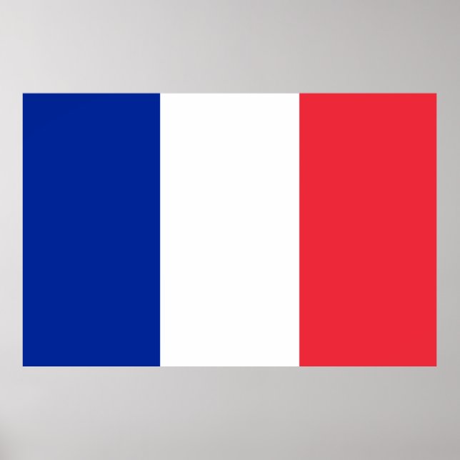 France Flag  Poster (Front)