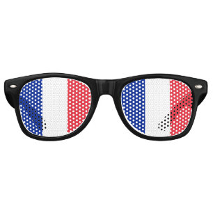 France Flag Retro Sunglasses