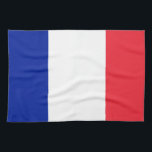 France Flag Tea Towel<br><div class="desc">France Flag</div>