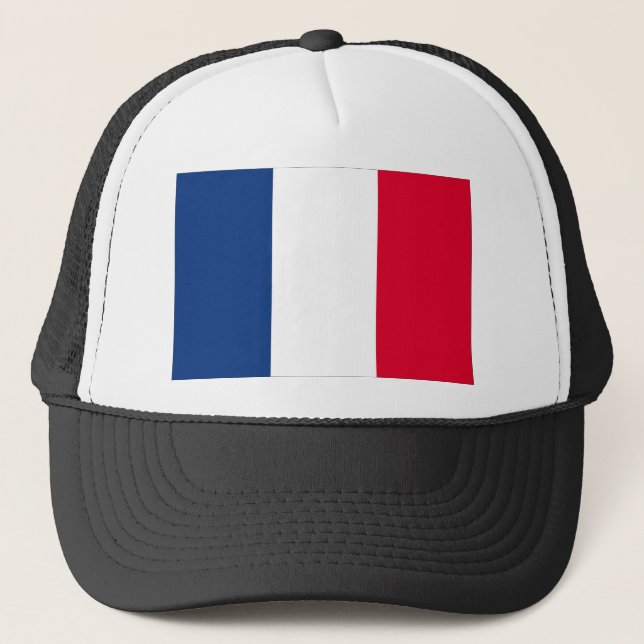 France flag trucker hat (Front)