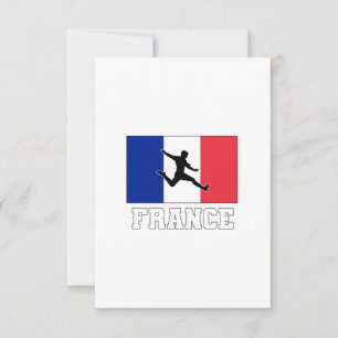France Football Soccer National Team Card