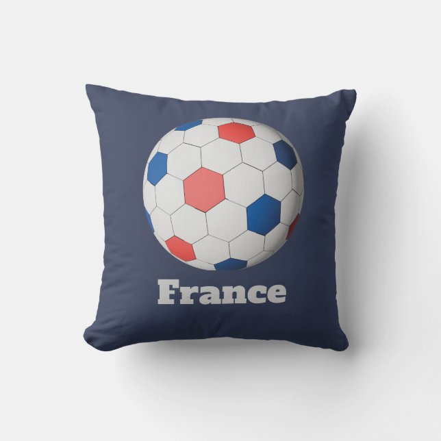 France football Throw Pillow (Front)