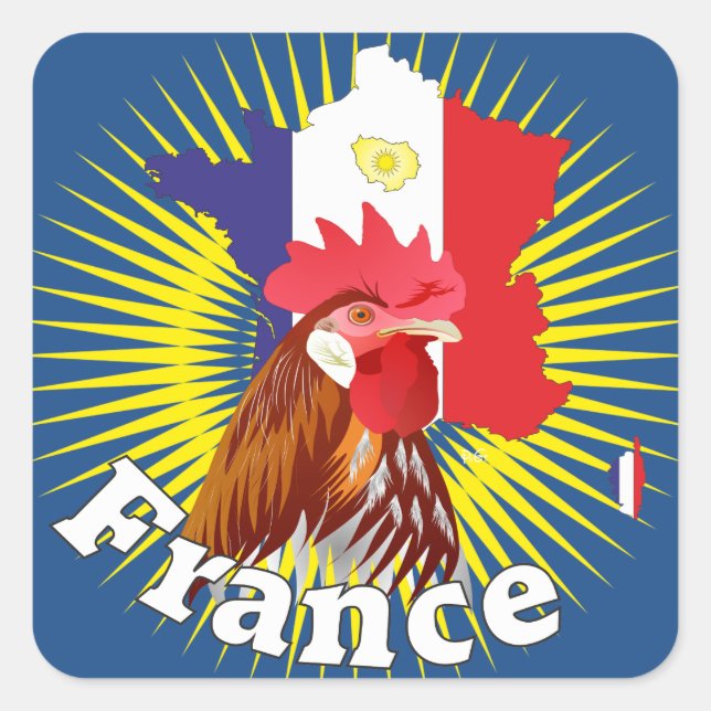 France France Francia stickers (Front)
