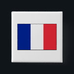 France – French Flag 15 Cm Square Badge<br><div class="desc">National flag of France The French national flag is a triband flag with vertical stripes in red, white and blue, and a 2:3 ratio. It is commonly known as the Tricolour (Tricolore in French), and was adopted in 1794. You can personalise the design further if you'd prefer, such as by...</div>