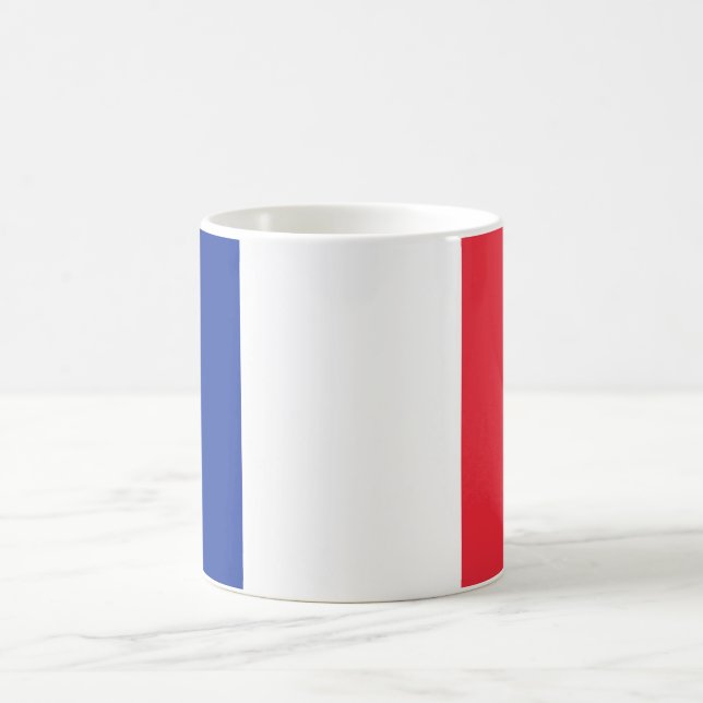 France (French) Flag Coffee Mug (Center)