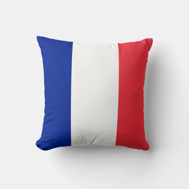 France (French) Flag Cushion (Front)