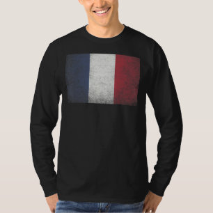 France French Flag Pride Country Home Retro Matchi T-Shirt