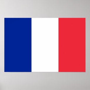 France – French National Flag Poster