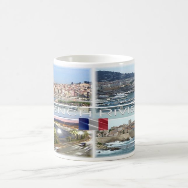 France  - French Riviera - Côte d'Azur - Coffee Mug (Center)