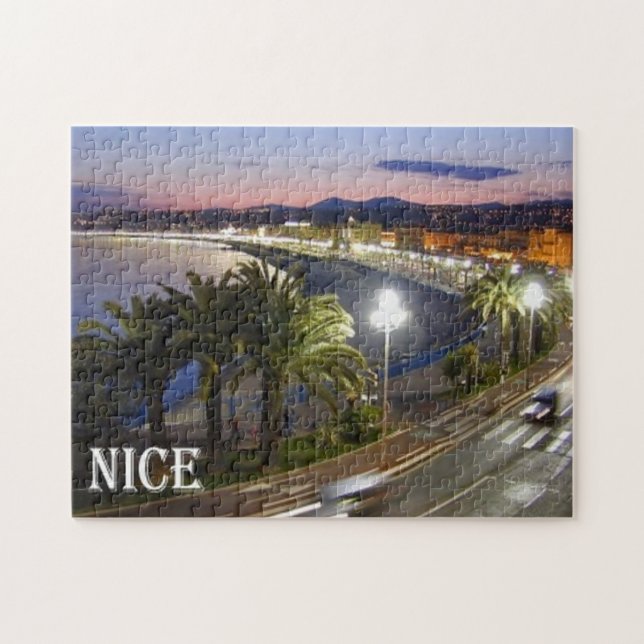 France - French Riviera - Côte d'Azur - Jigsaw Puzzle (Horizontal)